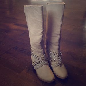 Gorgeous STUDDED boots